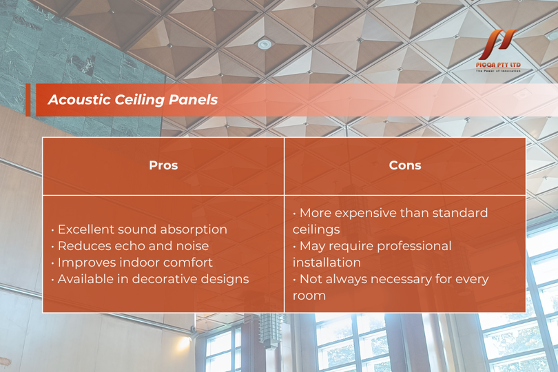aucostic ceiling panels