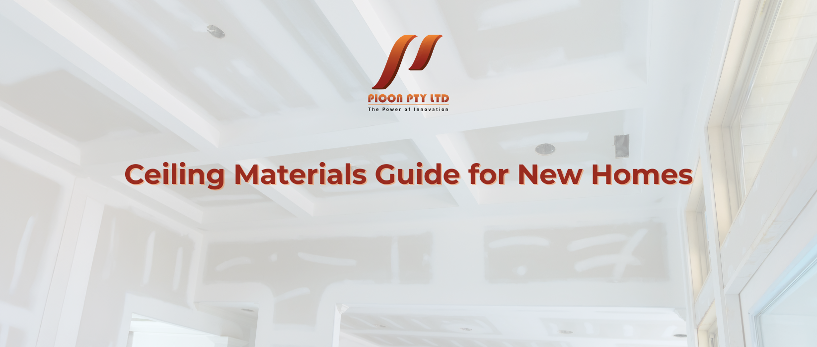 ceiling materials guide for new homes
