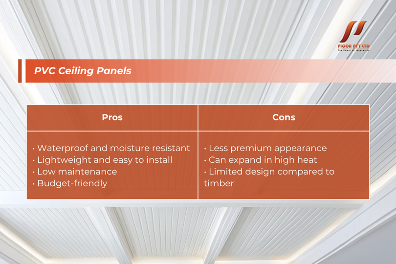 pvc ceiling panels