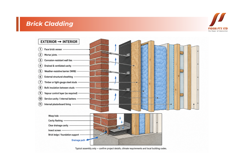 brick cladding