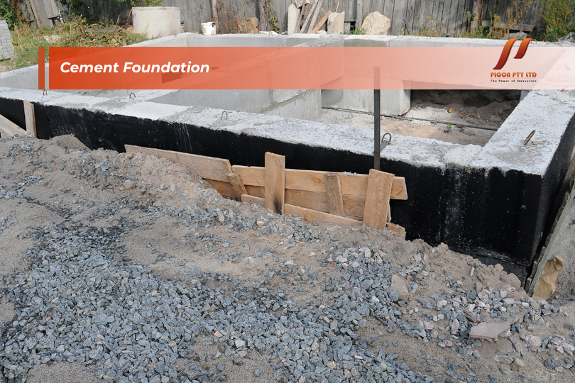 cement foundation