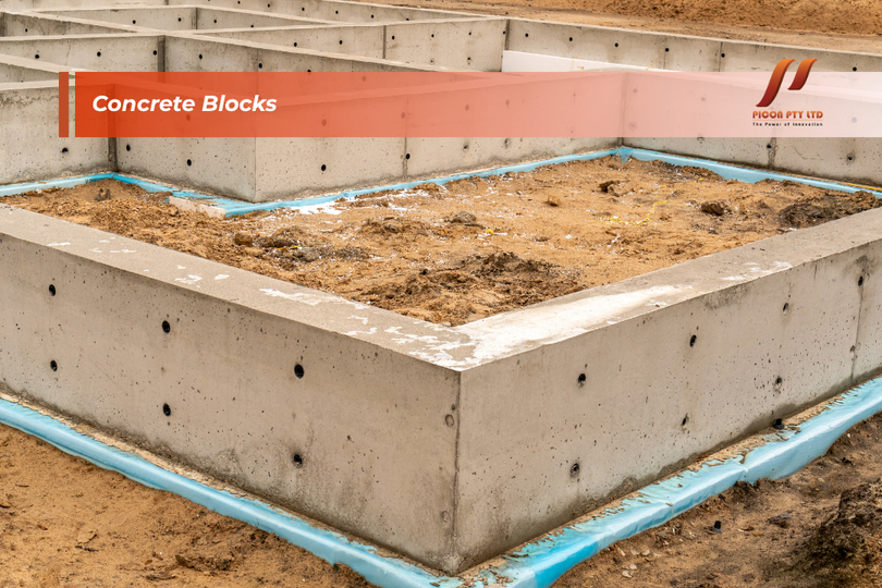 concrete blocks