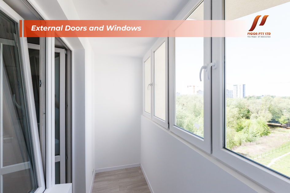 external doors and windows
