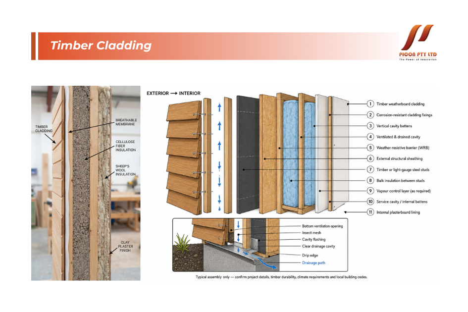 timber cladding